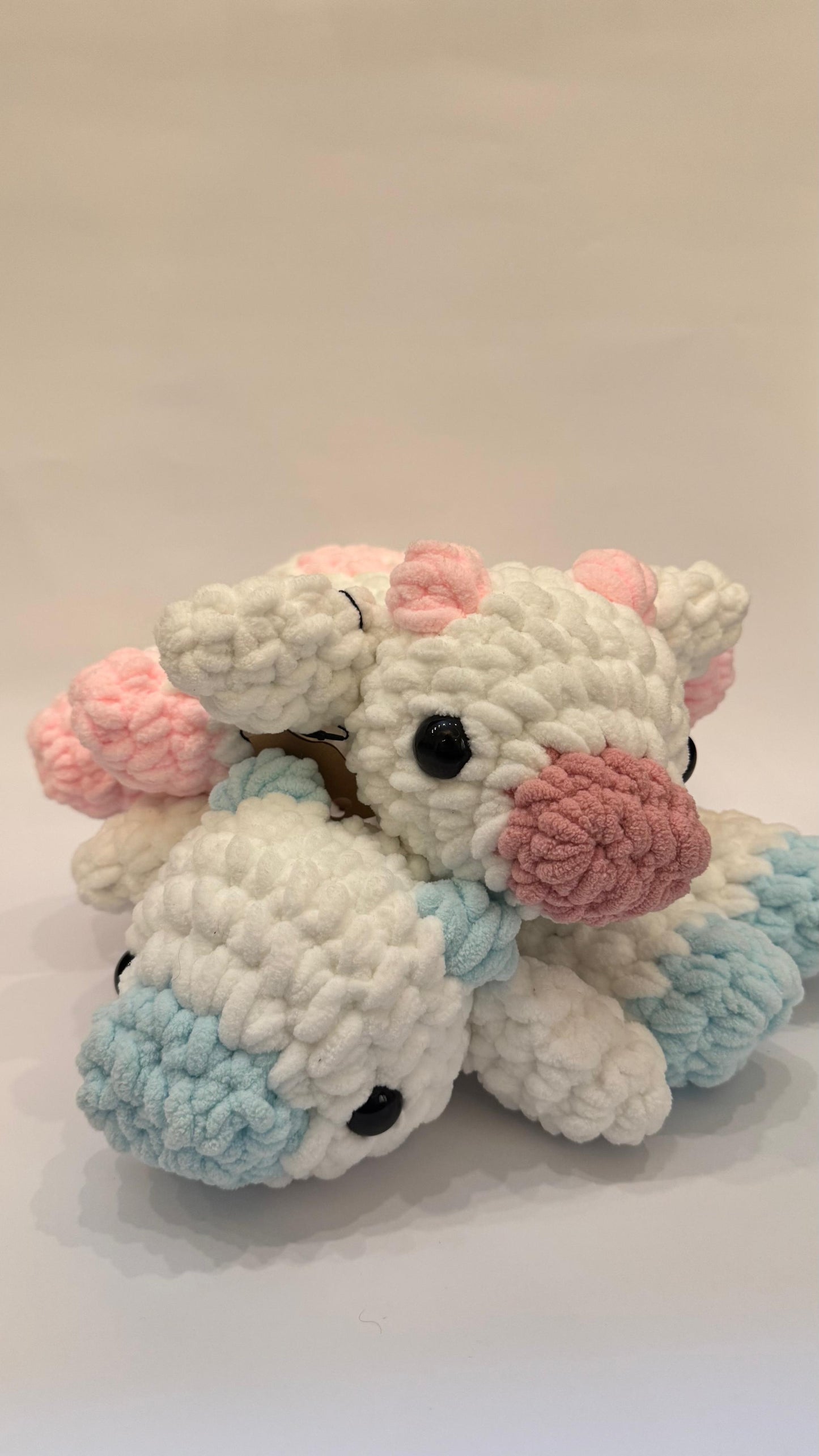 Handmade Crochet Cow Plush