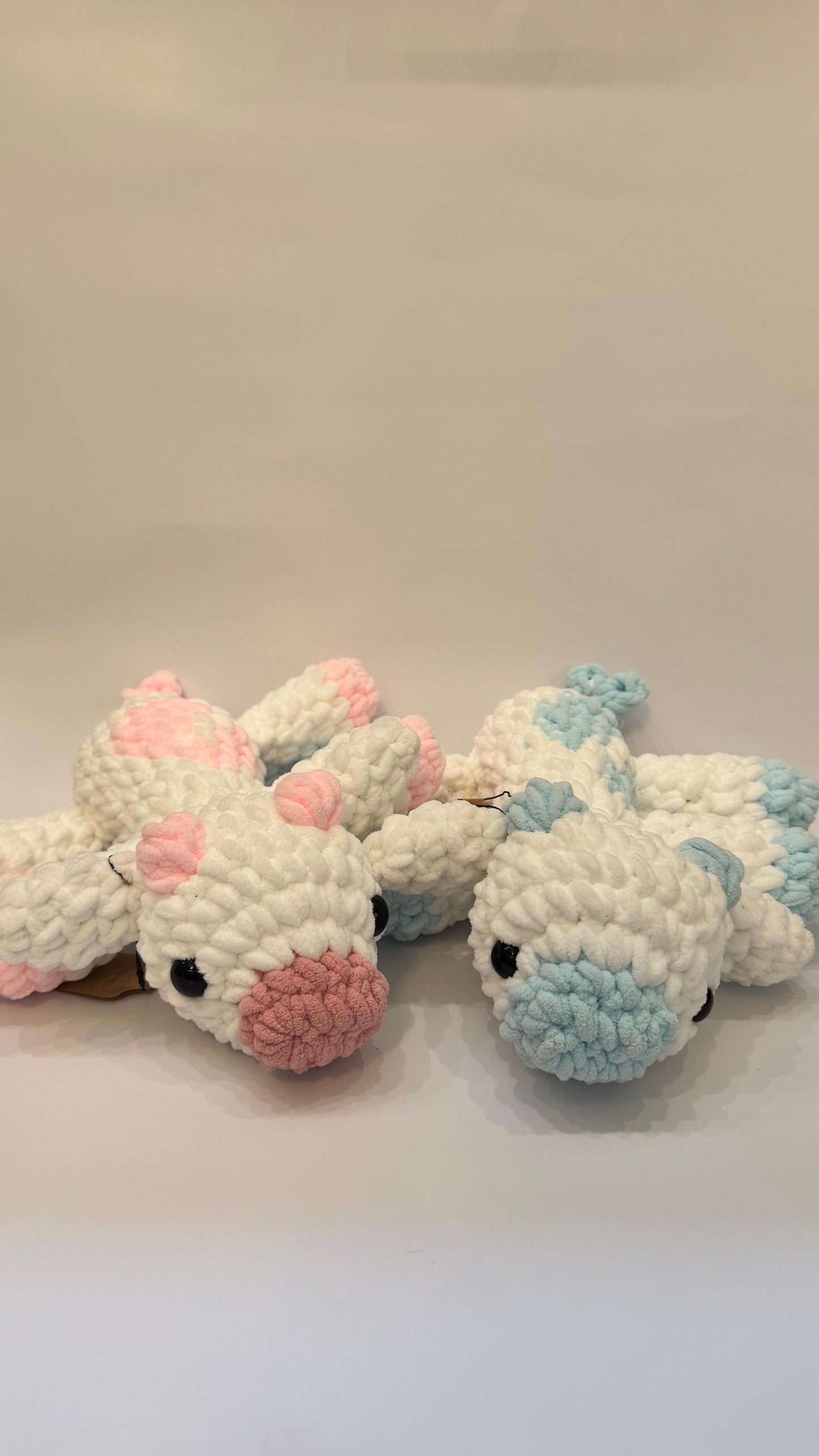 Handmade Crochet Cow Plush
